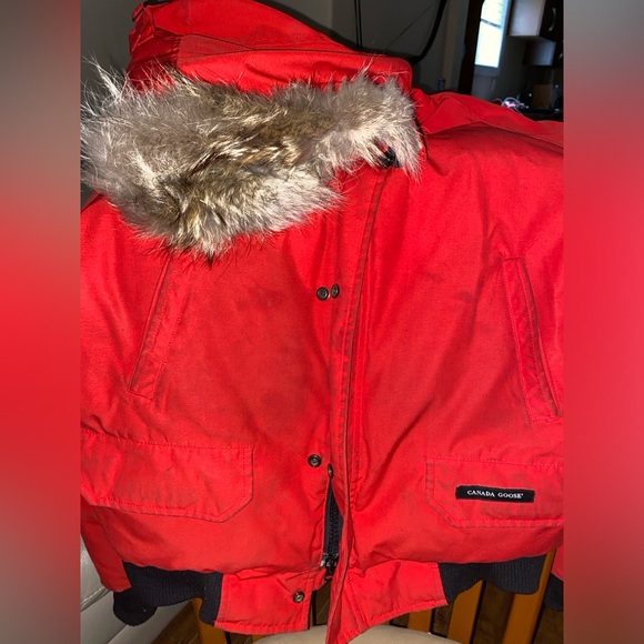 Canada goose red chilliwack bomber
